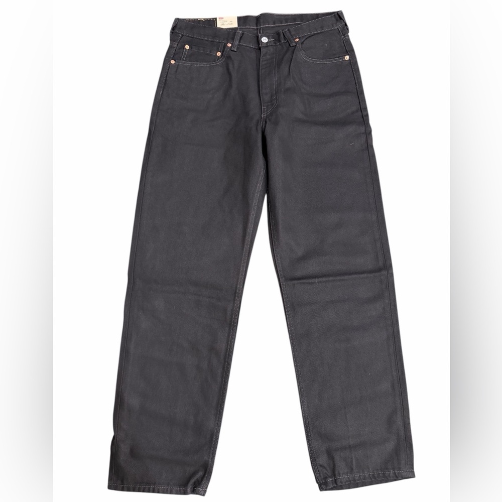 Levis Jeans Mens 34x32 Black 550 Relaxed Fit Brand New